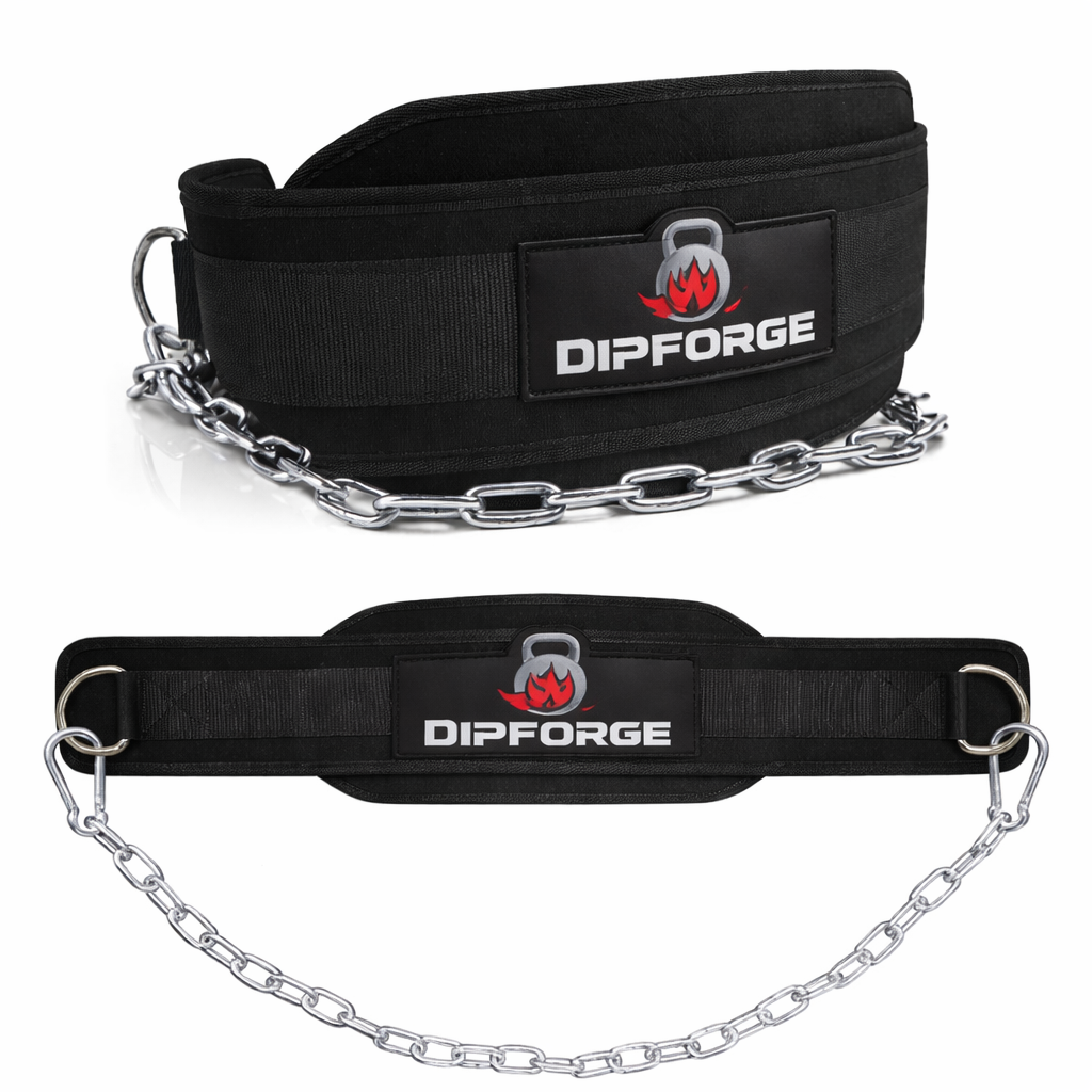 DIPFORGE Forge a New Path: Dip Belt for Weighted Lifts